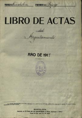 Actas Capitulares de 1917 a 1918