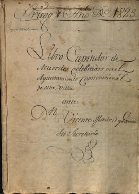 Actas Capitulares de 1823
