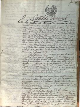 Actas Capitulares de 1850