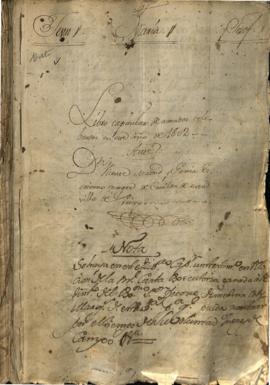 Actas Capitulares de  1802