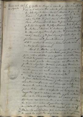 Actas Capitulares de 1875 (II)