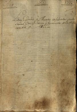Actas Capitulares de 1766 (I)