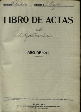 Actas Capitulares de 1918 a 1920