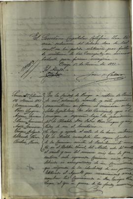 Actas Capitulares de 1897 (II)