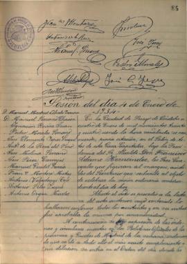 Actas Capitulares de 1934 (I)