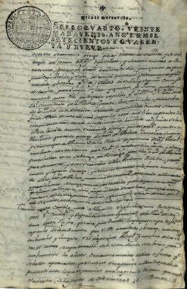Actas Capitulares de 1749 (II)