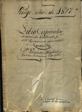 Actas Capitulares de 1827