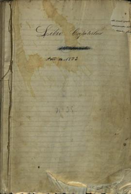 Actas Capitulares de 1893