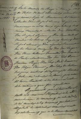 Actas Capitulares de 1885 (III)