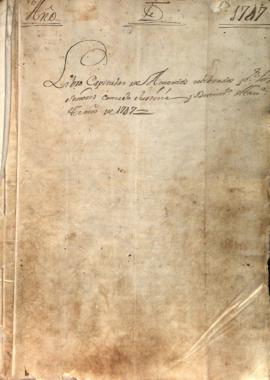 Actas Capitulares de 1747