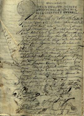 Actas Capitulares de 1715 (II)