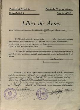 Actas de Comisión Permanente 1950-II