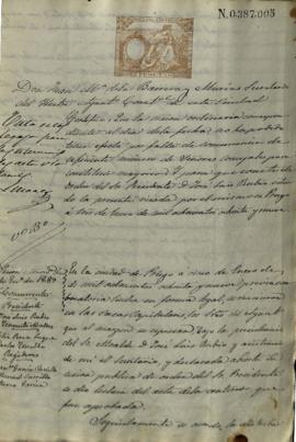 Actas Capitulares de 1889