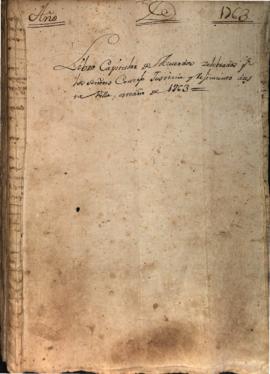 Actas Capitulares de 1763 (I)