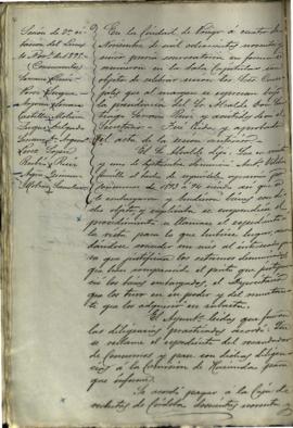 Actas Capitulares de 1895 (III)