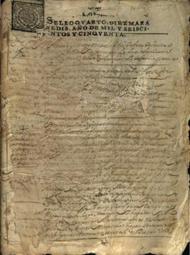 Actas Capitulares de 1650
